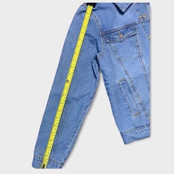 Stacey Denim Jacket Women's Size Small 100% Cotton Light Wash Jeans - Picture 5 of 8